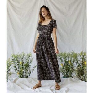 💕CHRISTY DAWN💕Scarlet Dress ~ Brown Floral Print XL